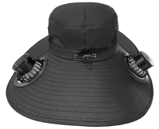GORRO CON VENTILADOR