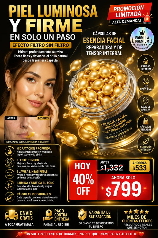 Capsulas De Acido Hialuronico Y Glicerin