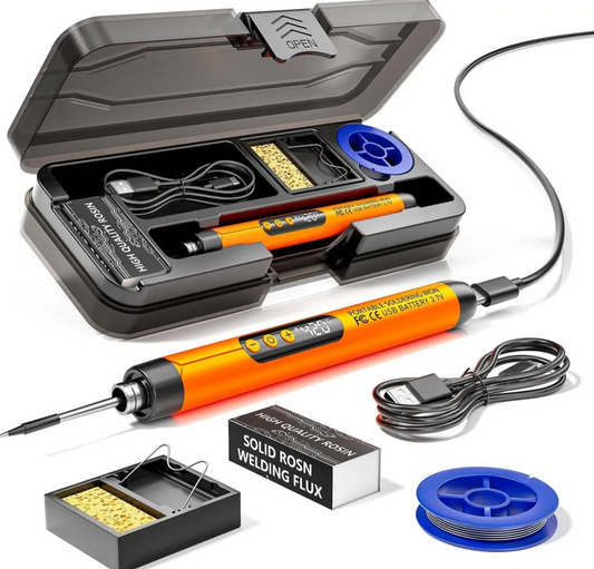 Kit Soldador Usb Recargable